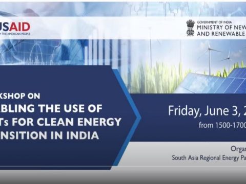 Workshop on Enabling The Use of InVITs for Clean Energy Transition in India