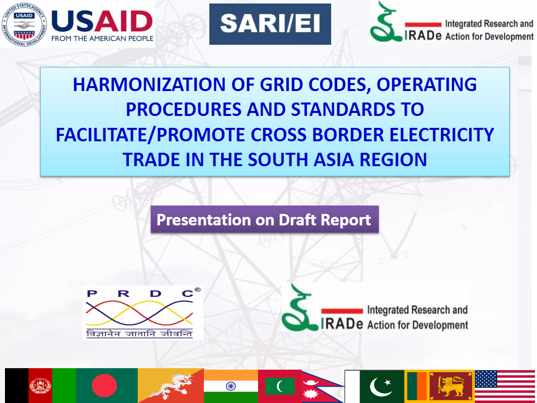 Draft Findings Of The Task Force 2 Study On “harmonization Of Grid