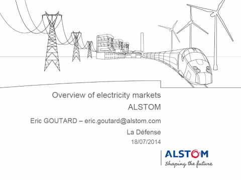 Overview of electricity markets