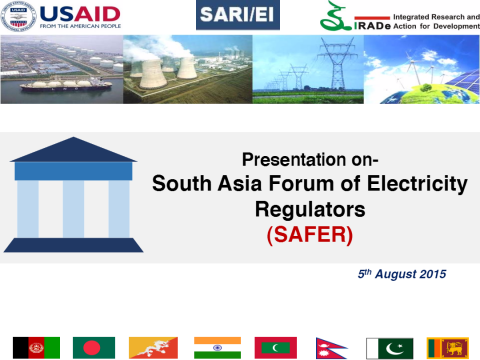 South Asia Forum of Electricity Regulators (SAFER): Mercados Energy Private Limited/KPMG