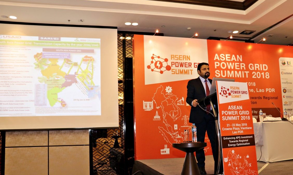Brief Report on SARI-EI Participation in the ASEAN Power Grid Summit