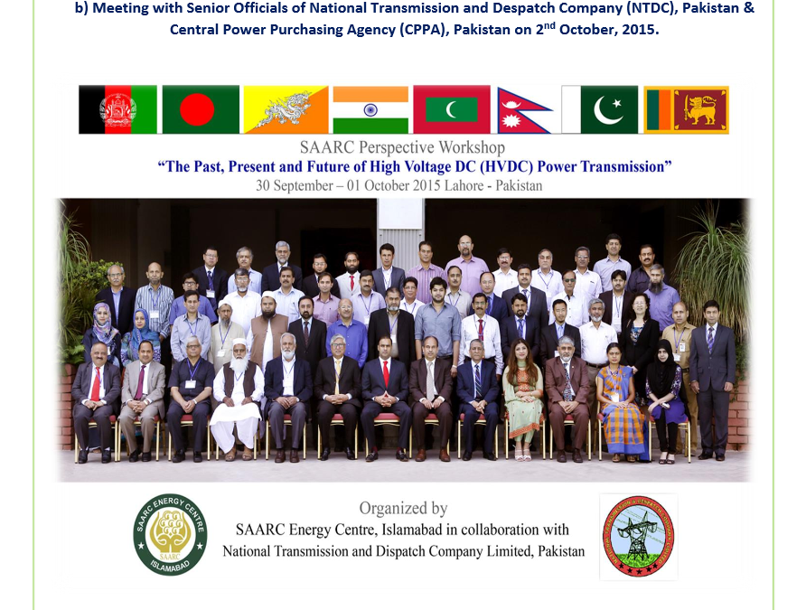 SARI-EI Delegation visit to Lahore, Pakistan