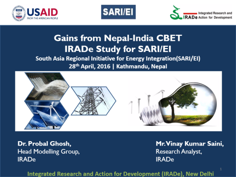 Gains from Nepal-India CBET