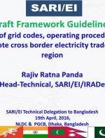 Framework Guidelines for Harmonization of grid codes