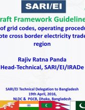 Framework Guidelines for Harmonization of grid codes