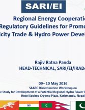 South Asian Power Sector and Cross Border Electricity Trade