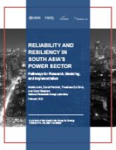 Reliability and Resiliency in South Asia’s Power Sector