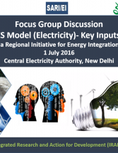 India TIMES Model (Electricity)-Key Inputs & Results