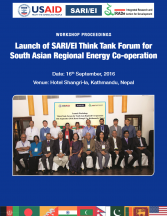 Proceedings-Launch of SARIEI Think Tank Forum for Energy Cooperation