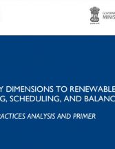 Regulatory Dimensions to Renewable Energy Forecasting, Scheduling, and Balancing in India