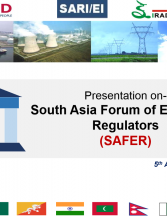 SARI-EI-IRADe--Presentation onSouth Asia Forum of Electricity Regulators 5th August 2015