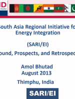 SARI/EI Background, Prospects and Retrospect’s Mr. Amol Bhutad, USAID