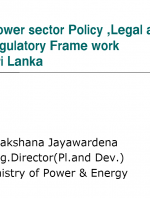 Sri Lanka - Ist TF-1 Meeting