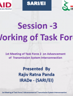 Working Methodology of Task Force 2 by Mr. Rajiv Ratna Panda, Senior Project Manager,SAR/EI/IRADe